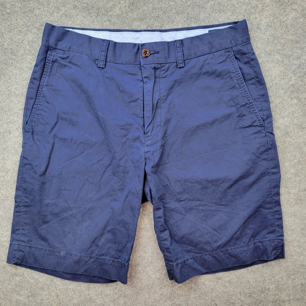 Polo Ralph Lauren Shorts Mens 30 Blue Classic Fit 9 Inseam Chino Casual Stretch